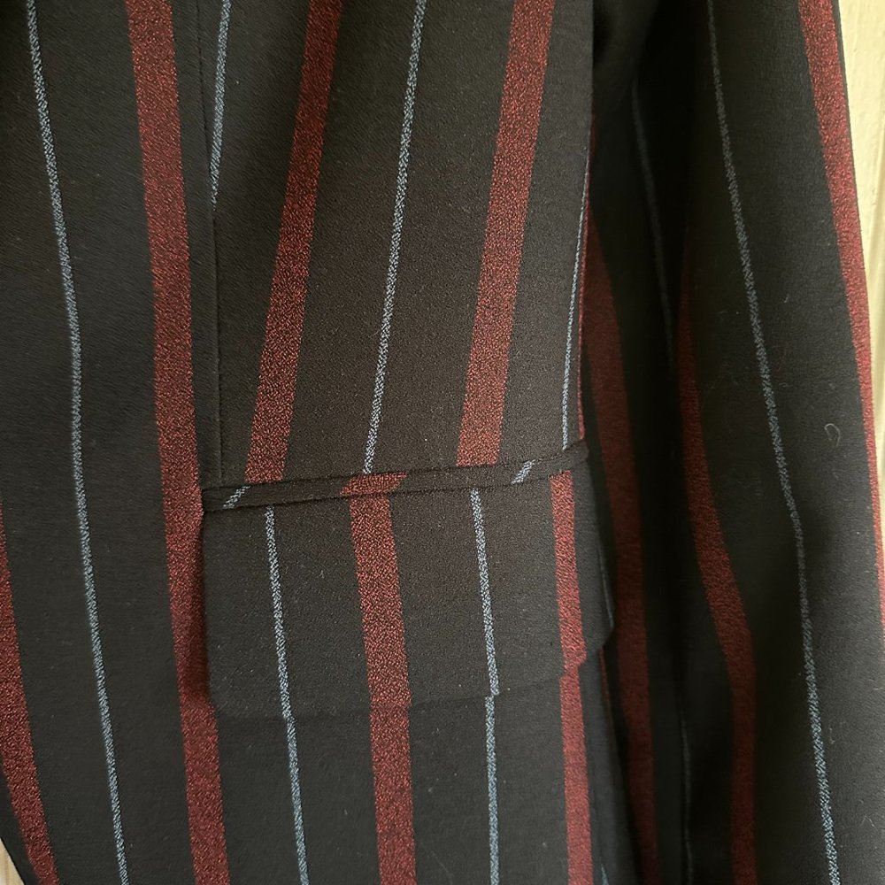 Veronica Beard Carter Striped Dickey Blazer Jacket Sz - Picture 3 of 13